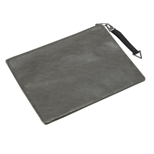 챌린저 사선배색 크랙 텍스처 골프 클러치백 CHC5MBG0474KH_이미지