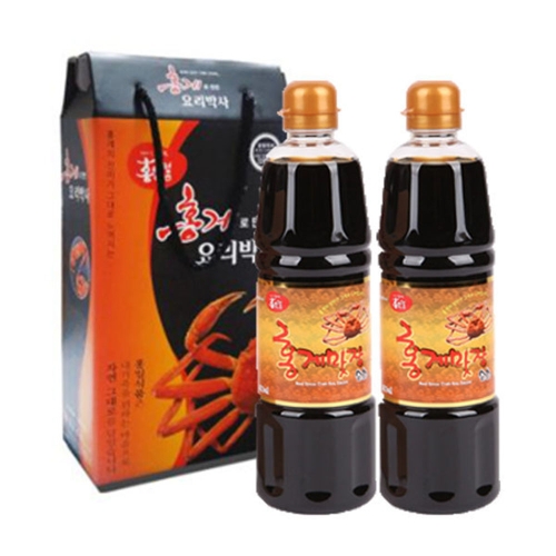 홍일식품 홍게맛장소스 골드 900ml (2개)_이미지