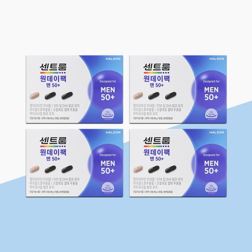 센트룸 원데이팩 맨50+ 30팩 (4개)_이미지