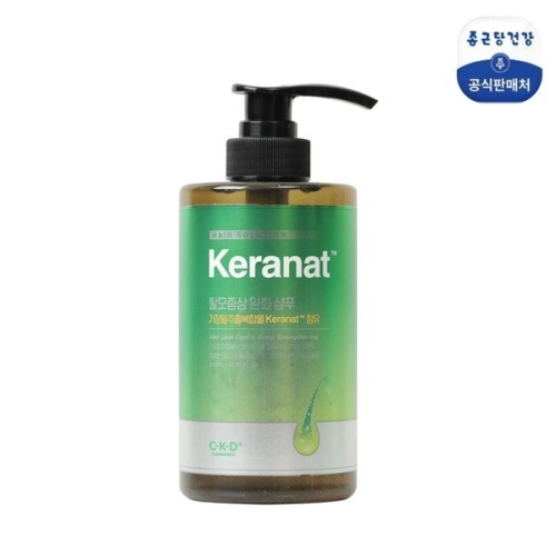 CKD 헤어솔루션 케라넷 샴푸 500ml (1개)_이미지