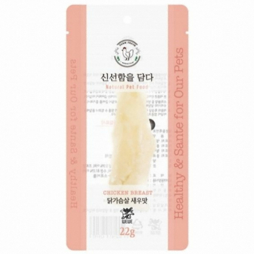 미진인터내셔널 위위 닭가슴살 새우맛 22g (1개)_이미지