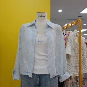 DP01 탑셋트 긴팔여름셔츠 L252BSH756