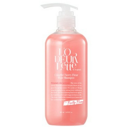 지피클럽 로더렛 컬러핏 헤어 샴푸 체리플뢰르 500ml (1개)_이미지