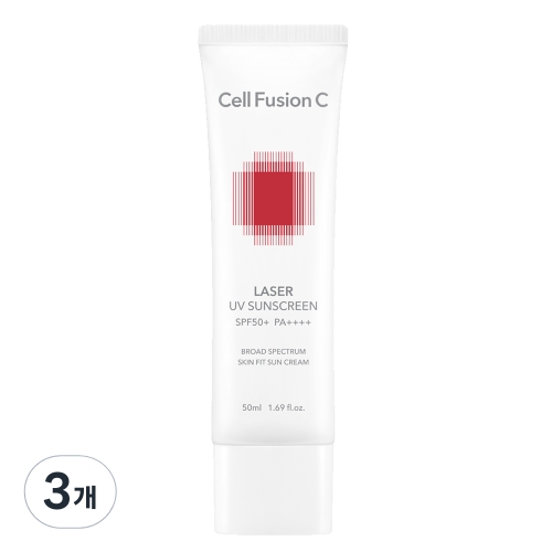 셀퓨전씨 레이저 UV 썬 스크린 50ml (3개)