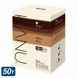 맥심 카누 더블샷 라떼 50T 675G