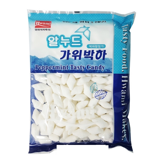 화미(Hwami) 알누드 가위박하사탕 800g (10개)_이미지