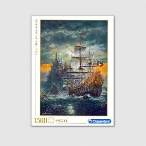 코리아보드게임즈 C31682 폭우 속 해적선 1500피스_이미지