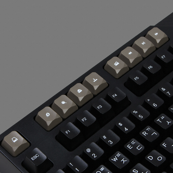 스카이디지탈 NKEYBOARD 메카닉 GM (블루, 청축)_이미지