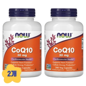 나우푸드 CoQ10 30mg 240캡슐 (2개)_이미지