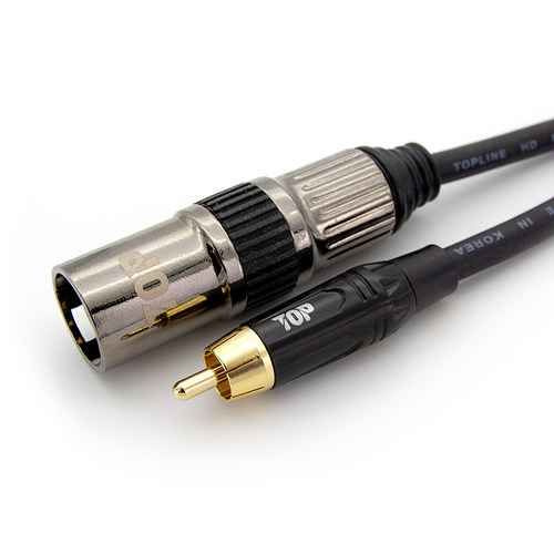 ž���ο���ġ�� HDTOP RCA to XLR MM ���̺�