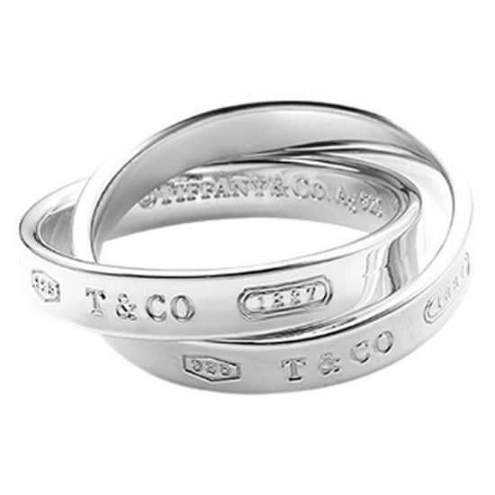 티파니앤코 1837 인터라킹 서클 실버 반지 23781476_이미지