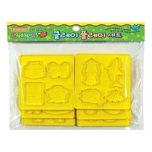 도너랜드 조형도구 몰드-양면사각 6종 -33835-W685519_이미지