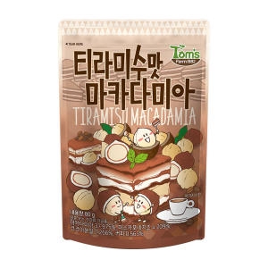  HBAF 티라미수맛 마카다미아 80g [1개] 상품이미지