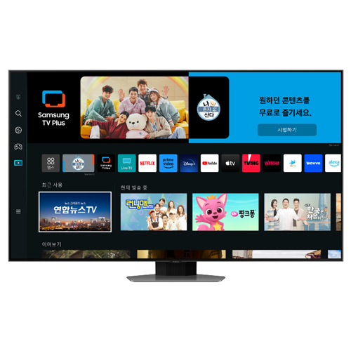 삼성전자 QLED KQ75QC80AFXKR + SP-LSBP3LAXKR (스탠드+빔프로젝터)_이미지