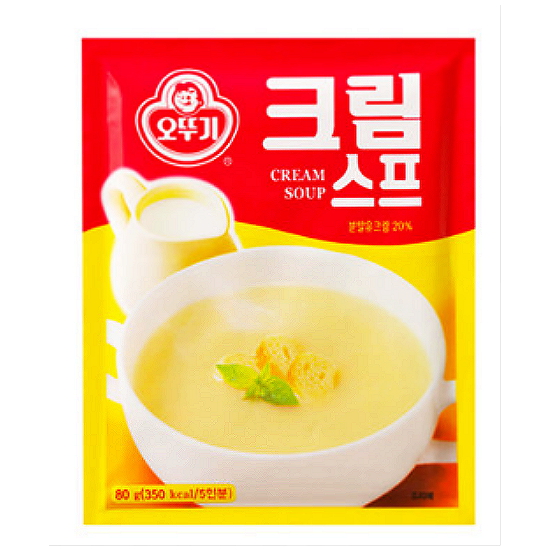 오뚜기 크림스프 80g