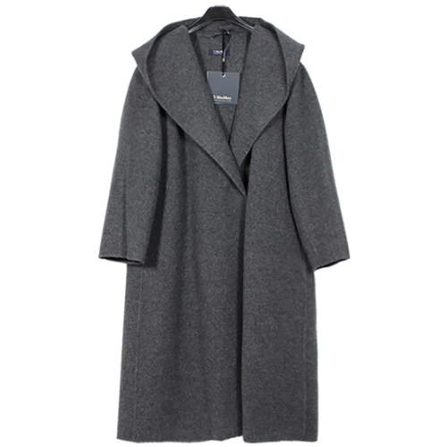 막스마라 S 레모 버진울 캐시미어 코트 REMO 001 MEDIUM GREY MXC109
