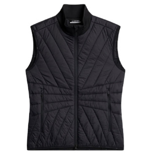 제이린드버그 홀마 퀼트 하이브리드 조끼 GWOW10873-9999