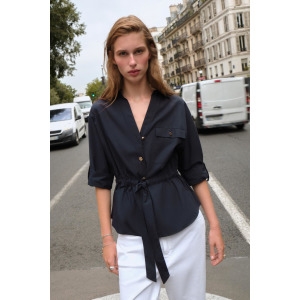 자라 국내 포플린 사파리 셔츠 8665/337/401 5353422