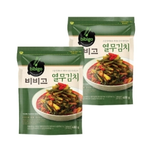CJ제일제당 비비고 열무김치 400g (2개)_이미지
