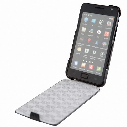 제누스 갤럭시S2 프레스티지 카본폴더타입 가죽케이스 (SHW-M250S/K)_이미지