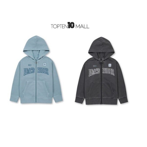 탑텐키즈 테리 가먼트 다잉 후드집업 (MKG1TC3001)_이미지