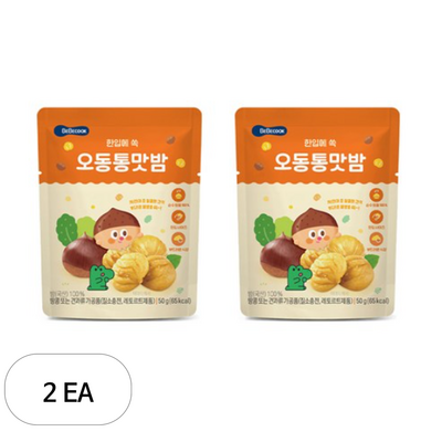 베베쿡 오동통통맛밤 50g (2개)_이미지