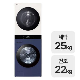 LG전자 트롬 오브제컬렉션 워시타워 WL22YEHU