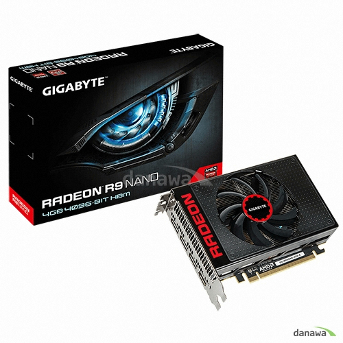 GIGABYTE �󵥿� R9 Nano HBM 4GB