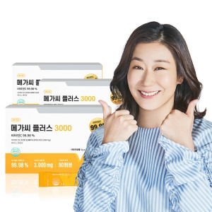 비타민마을 메가씨 플러스 3000 3g 90포 (3개)