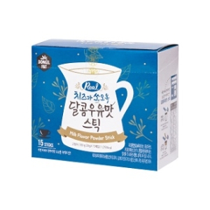 동일 동일 달콤 우유맛스틱 15T 1각 콘플레이크 천마차 생강차 대추차 흑미차 율무차 우유맛스틱차 15T_이미지