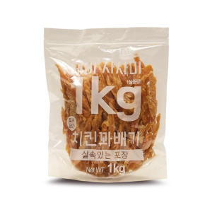 테비 사사미 치킨꽈배기 1kg