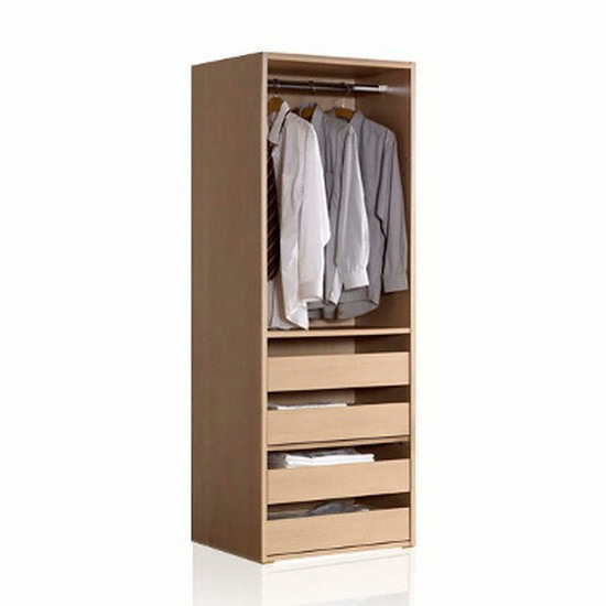 데코라인 큐브 오픈 서랍옷장 (60cm)_이미지