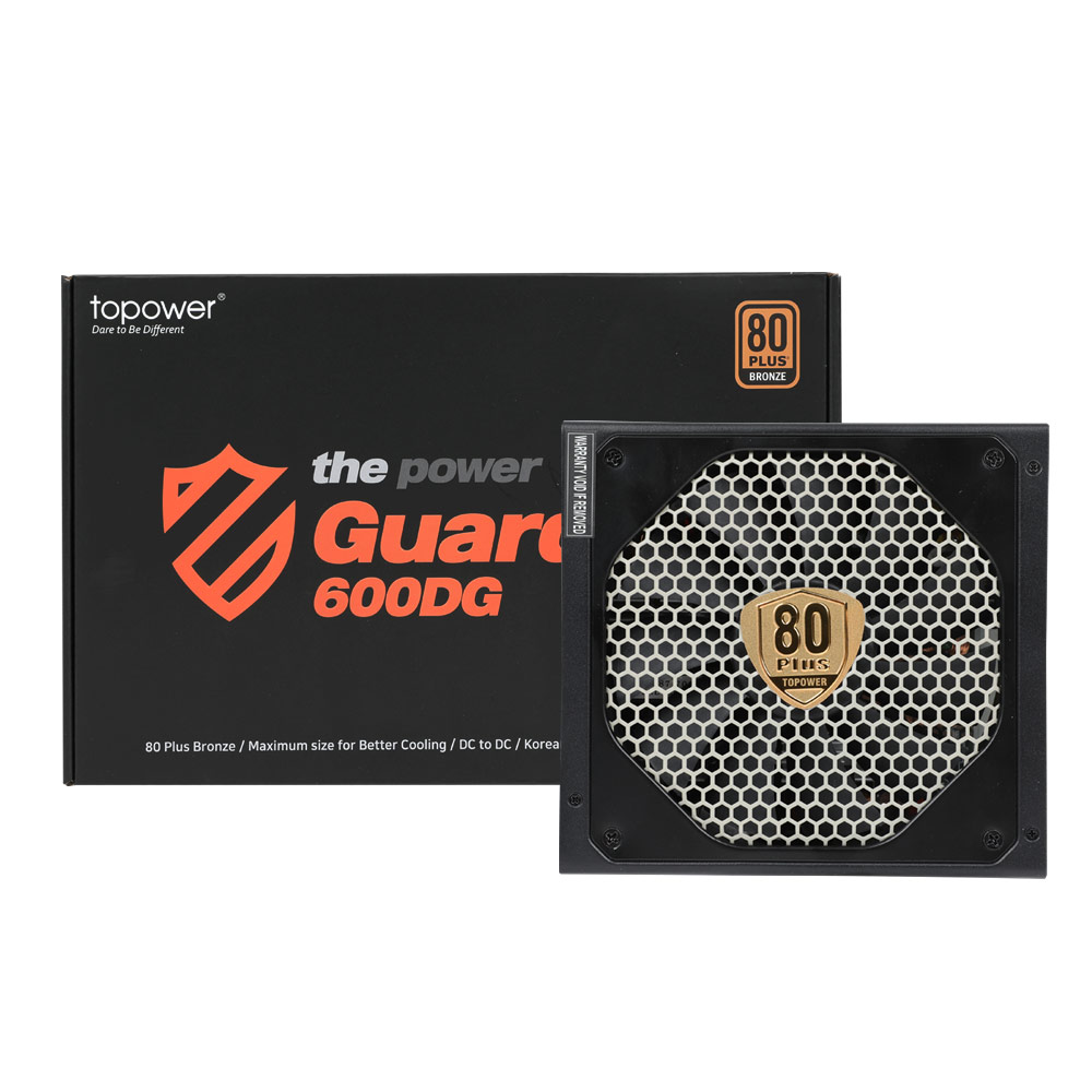 topower Guardian TOP-600DG Single Rail 80PLUS브론즈_이미지