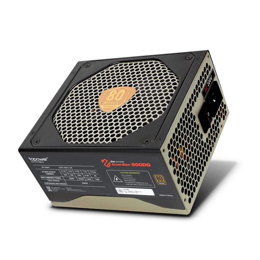 topower Guardian TOP-600DG Single Rail 80PLUS브론즈_이미지