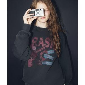 피그먼트 온라인판매용 꼼파뇨 상의 상의O 크러쉬 스웨트셔츠 스모크블랙 973768