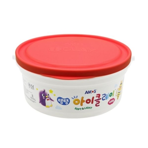 탱탱아이클레이 400g 빨강 버켓 nx2268