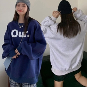 오노마 ONM 여자 기모 오버핏 트렌드 맨투맨 1P 데일리 데일리 티 29547859_이미지