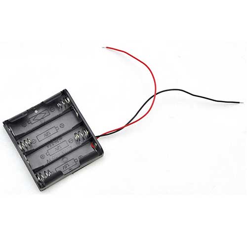 AJ전자 직렬연결 건전지 4알 홀더_이미지