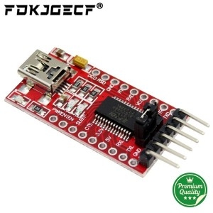 �Ƶ��̳� FT232 �̴� ��Ʈ�� ���� ����� ���, FTDI USB 3.3V 5.5V-TTL, 10 ��