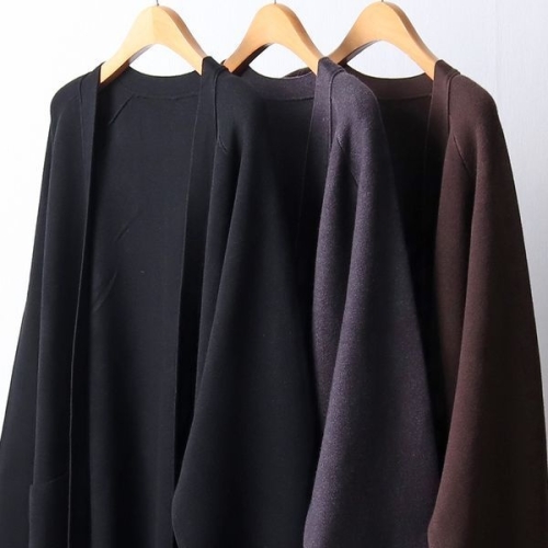 시드마켓 캐시미어 오픈 롱 가디건 201F529S 빅사이즈 여성 510