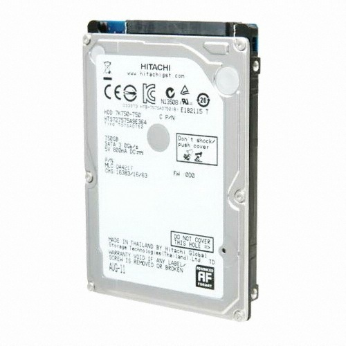 HGST Travelstar 7K750 SATA2/7200/16M/노트북용 (HTS727575A9E364, 750GB)