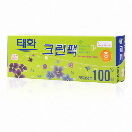 태화 크린팩 25x35cm (중) 100매 (10개(1,000매))_이미지