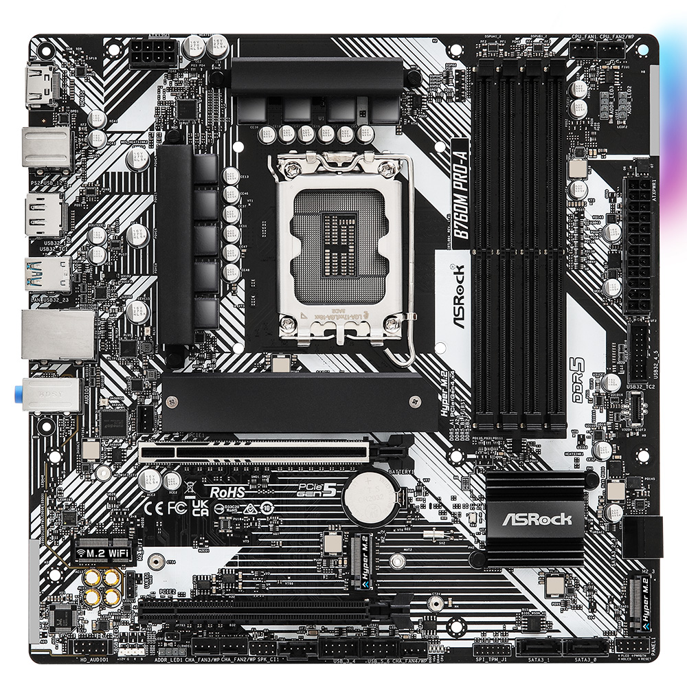 ASRock <b>B</b>760<b>M</b> Pro-A 에즈윈 (벌크)