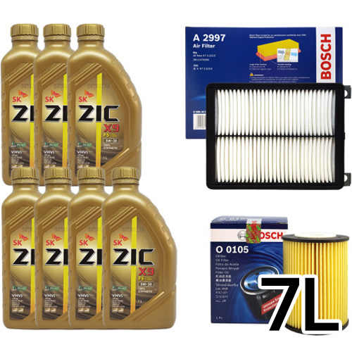 SK������ ��ũ X9 FS 5W30 7L + �������� �׷���IG 3.0 ���ָ�