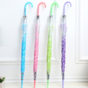 제이스 판매율1위 만족도1위 투명 벚꽃자동우산 초경량 튼튼한 8살대 투명우산_이미지