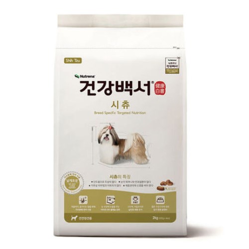 뉴트리나 독 건강백서 시츄 3.9kg (1개)_이미지