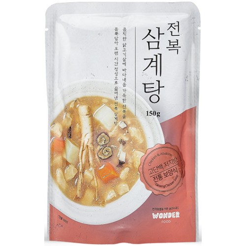 더주스 원더푸드 전복 삼계탕 150g (1개)_이미지