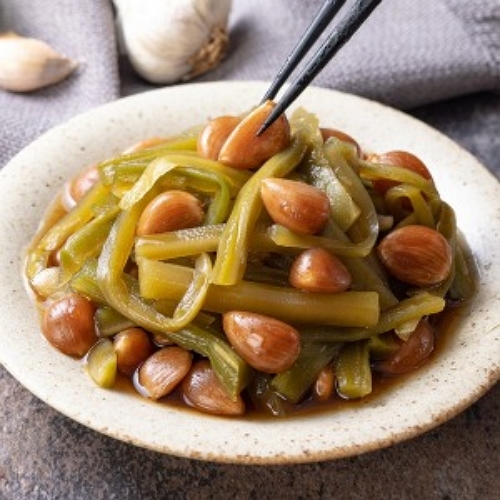 푸드앳홈 궁채 알마늘 장아찌 1kg (1개)_이미지