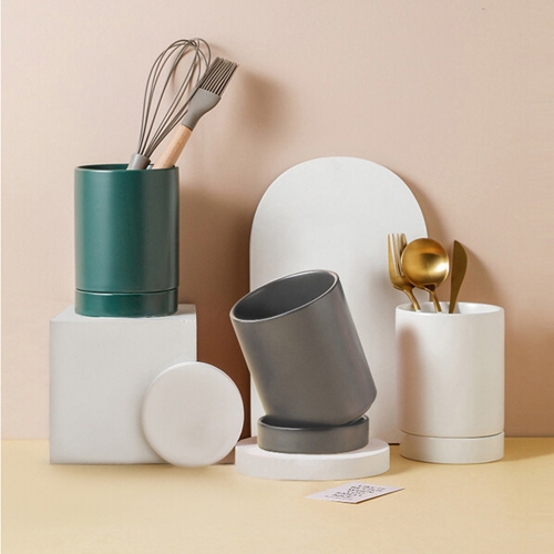 아트웨어 도자기 수저통 노르딕 모던 그레이이미지입니다. 누르면 해당 게시물로 새창이동합니다.