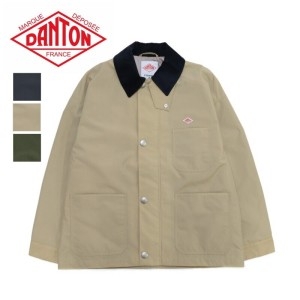 단톤 DANTON 태프터 워크 재킷 커버 재킷 COVERALL JACKET DT-A0646 NTF 3컬러_이미지